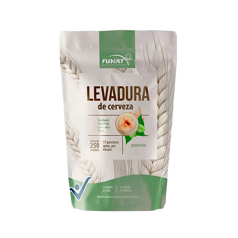 Levadura De Cerveza En Polvo 250G Laboratorios Funat