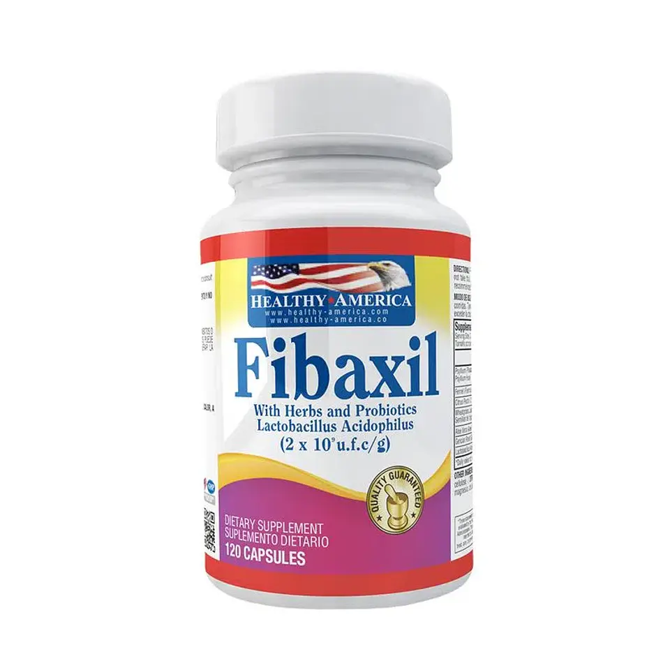 Fibaxil 120Capsules Healthy America 1