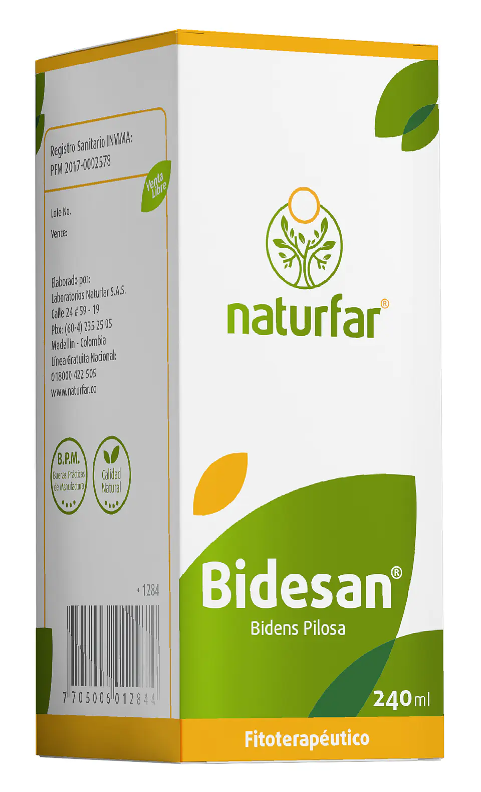 Bidens Pilosa 240Ml Laboratorios Naturfar 1