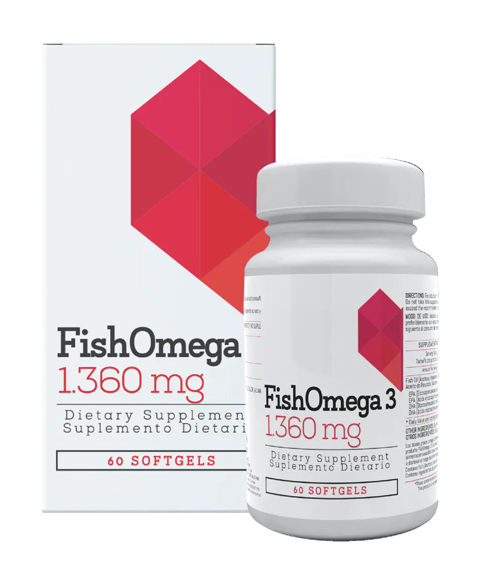 Omega 3 60Softgels 1360Mg Healthy America 1