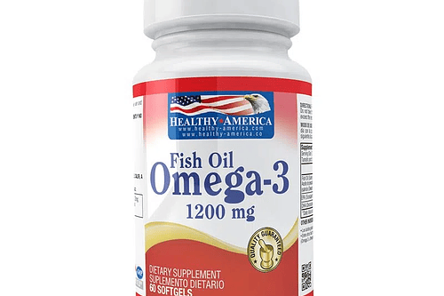 Omega 3 Fish Oil 60Softgels Healthy America