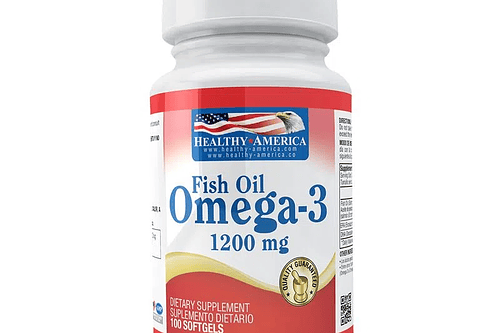 Omega 3 Fish Oil 100Softgels Healthy America