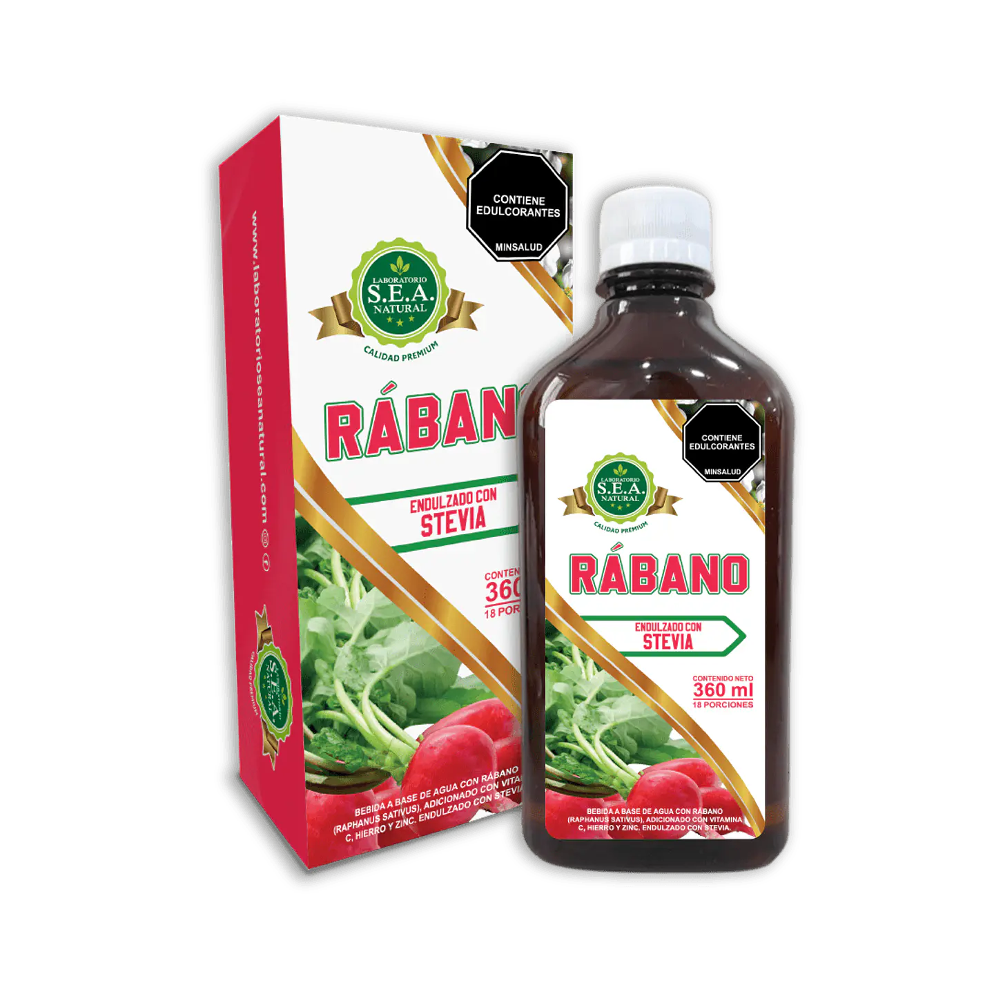 Rabano Bebida 360Ml Sea Natural 1