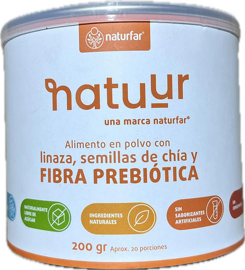 Natuur Linaza, Semillas De Chia Y Fibra Probiotica 200G Laboratorios Naturfar