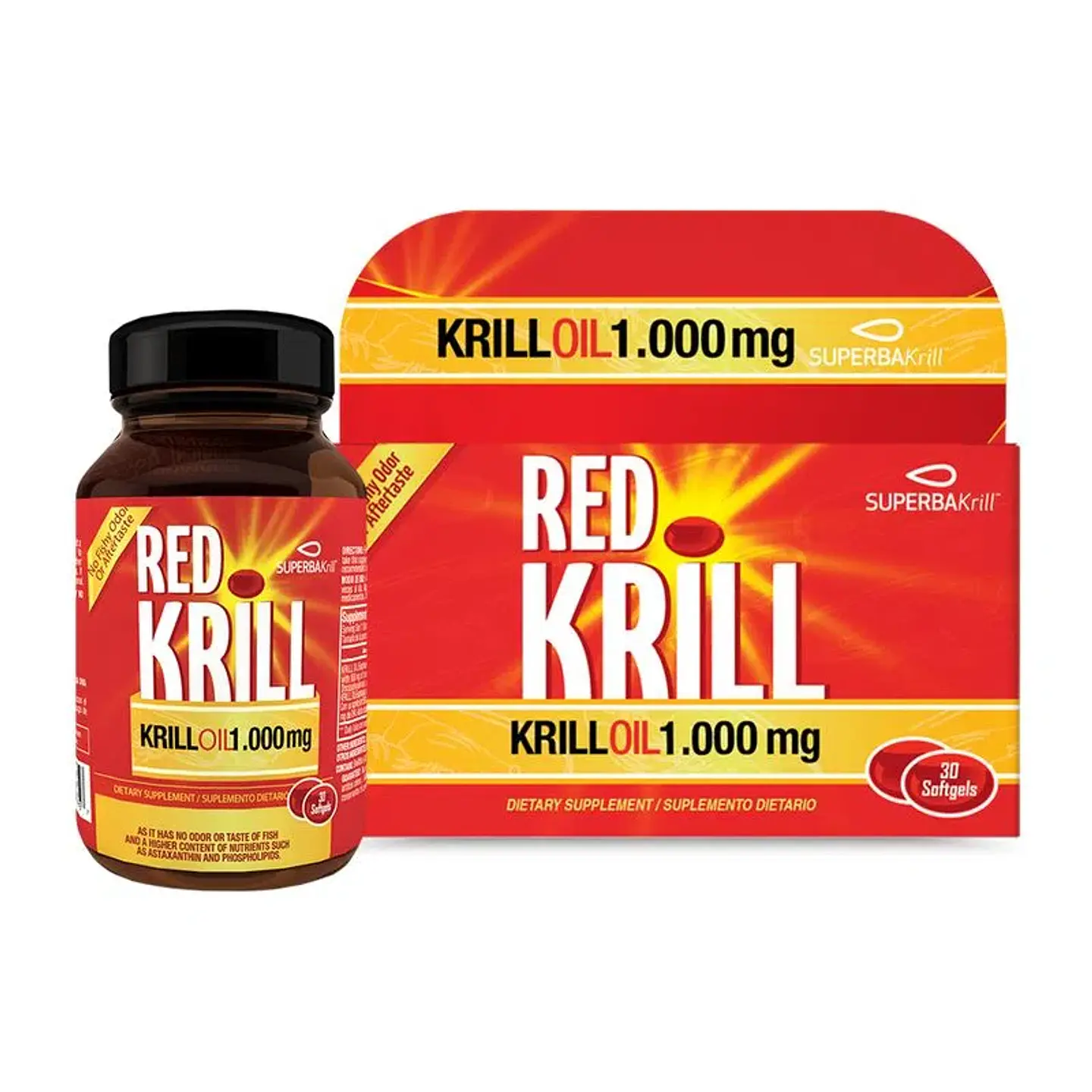 Red Krill 30Softgels Healthy America 1