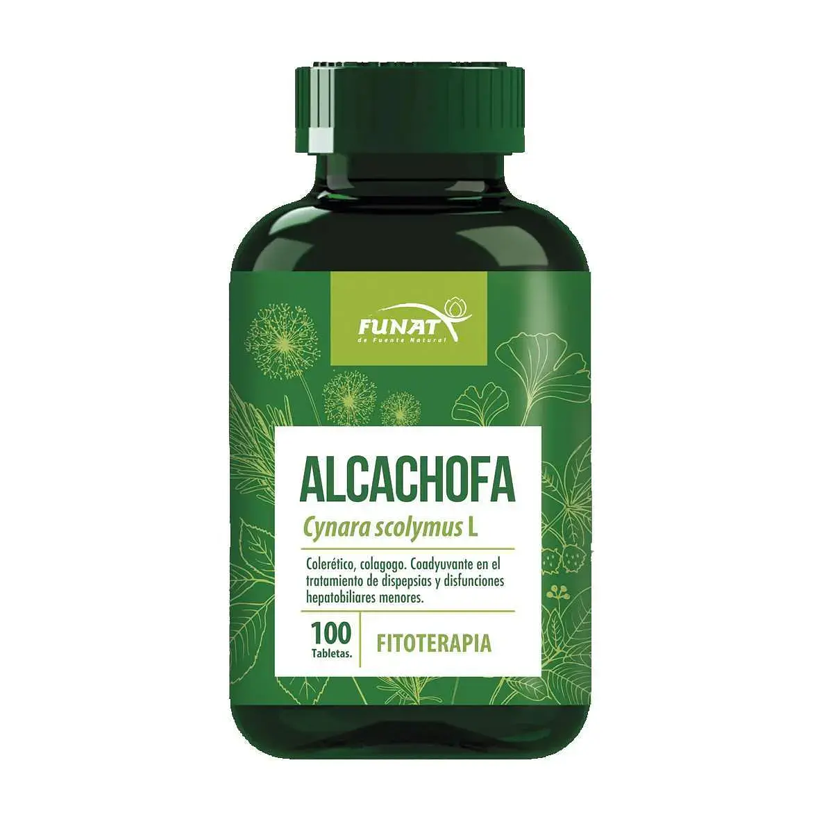 Alcachofa en Tabletas | 100 unidades - Laboratorios Funat | Alimentos ...