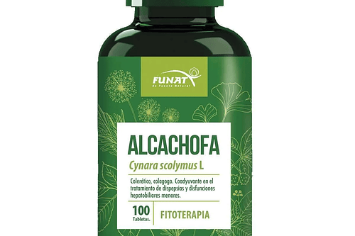 Alcachofa 100Tabletas Laboratorios Funat
