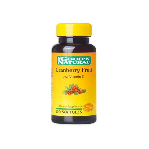 Cranberry Vitamin C 100Softgels Good Natural
