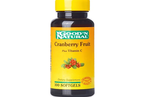 Cranberry Vitamin C 100Softgels Good Natural