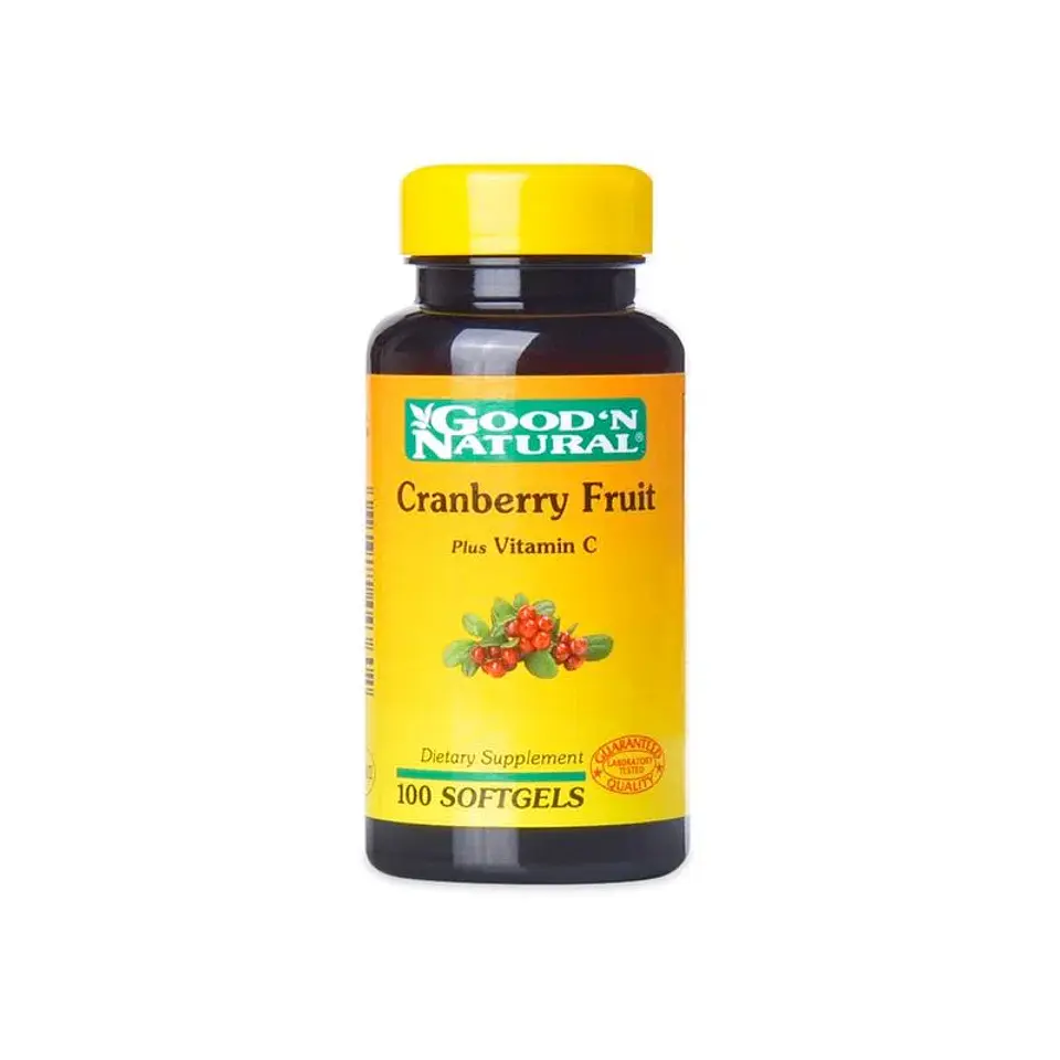 Cranberry Vitamin C 100Softgels Good Natural 1