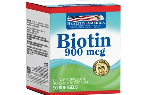 Biotina 900Mcg 90Softgels Blister Healthy America