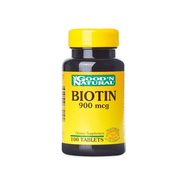 Biotin 900Mcg 100Tabletas Good Natural