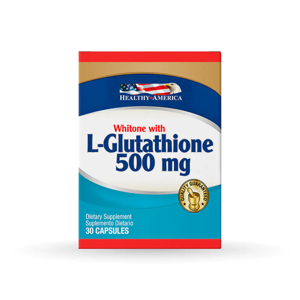 L Glutathione 500Mg Healthy America 1