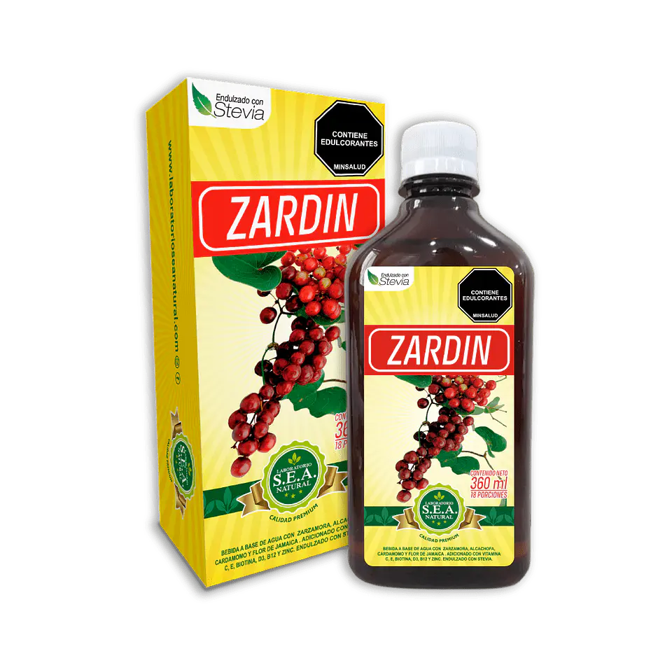 Zardin Bebida 360Ml Sea Natural 1