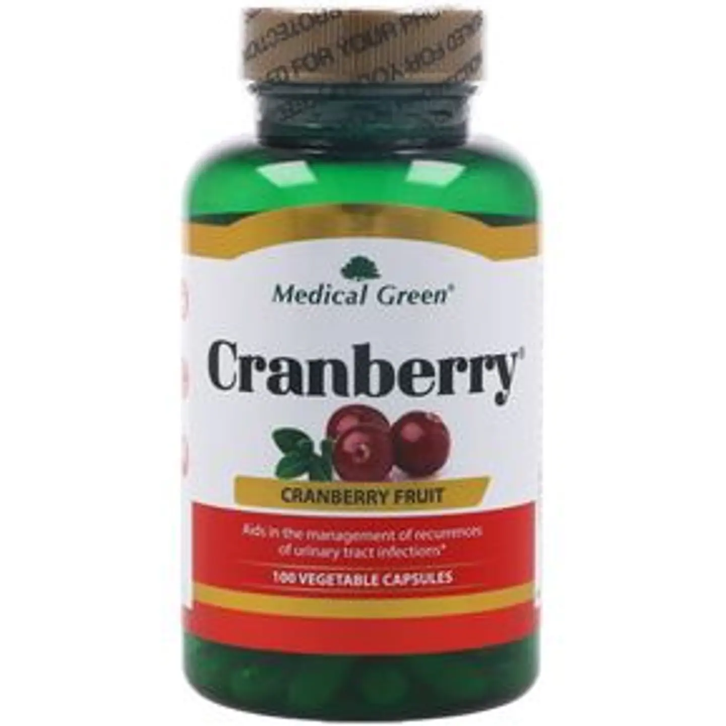 Cranberry 100Capsulas Medical Green 1