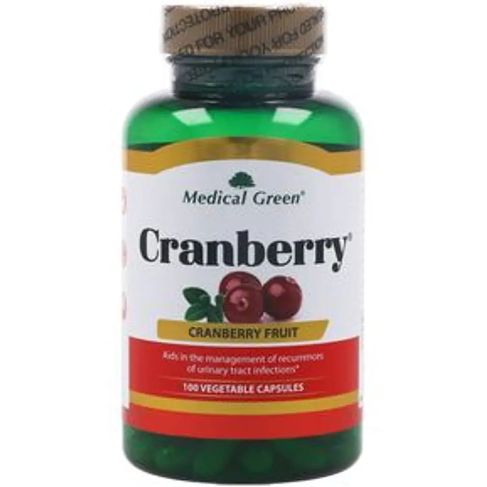 Cranberry 100Capsulas Medical Green 1