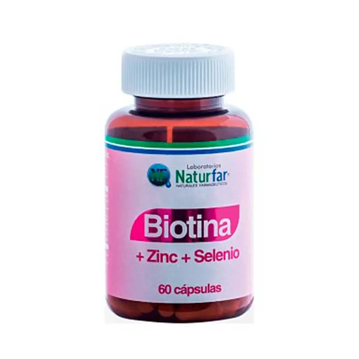 Biotina Zinc Selenio 60Capsulas Laboratorios Naturfar 1