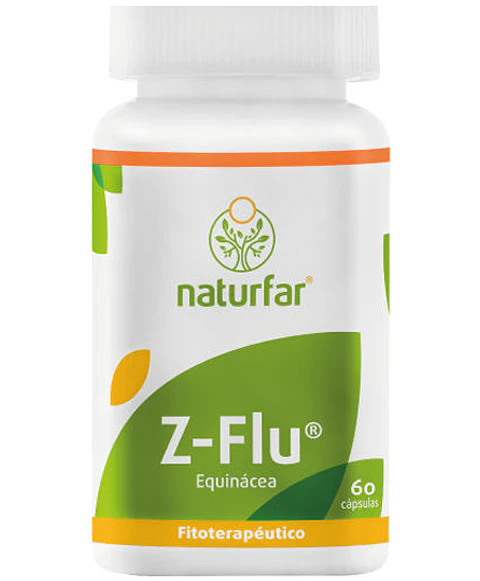 Echinacea Zflu Capsules 60 Naturfar Laboratories