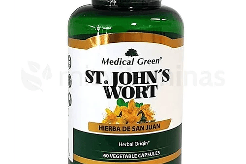St. John´S Wort 300 Mg 60 Capsulas Medical Green