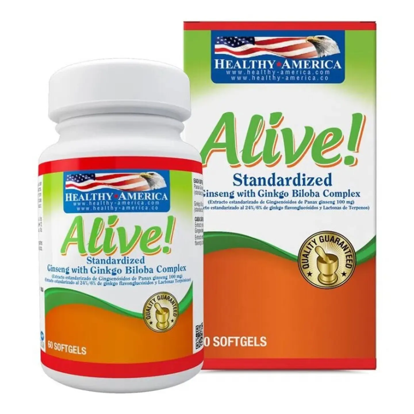 Alive 60Softgels Healthy America 1