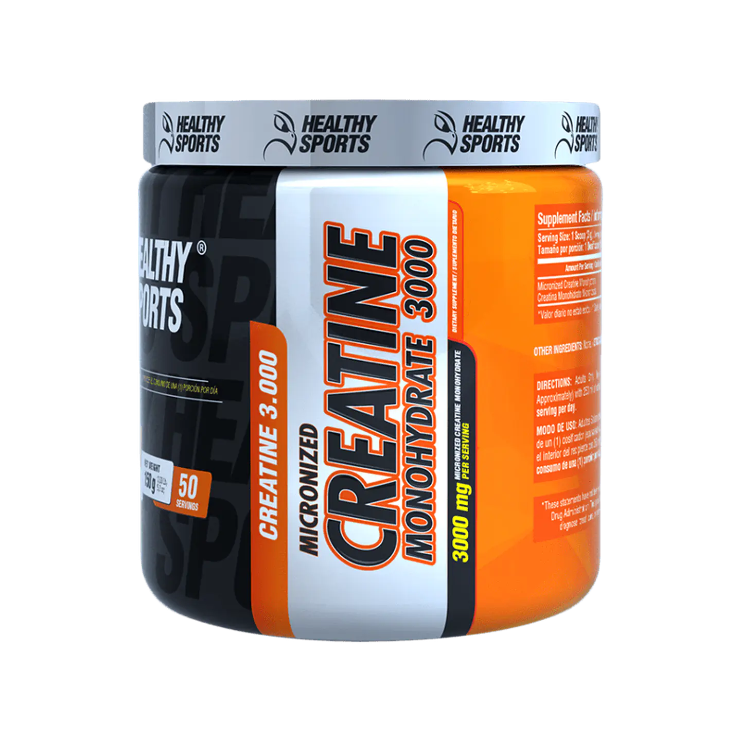 Creatina Monohydrate 3000 150G Healthy Sports 1