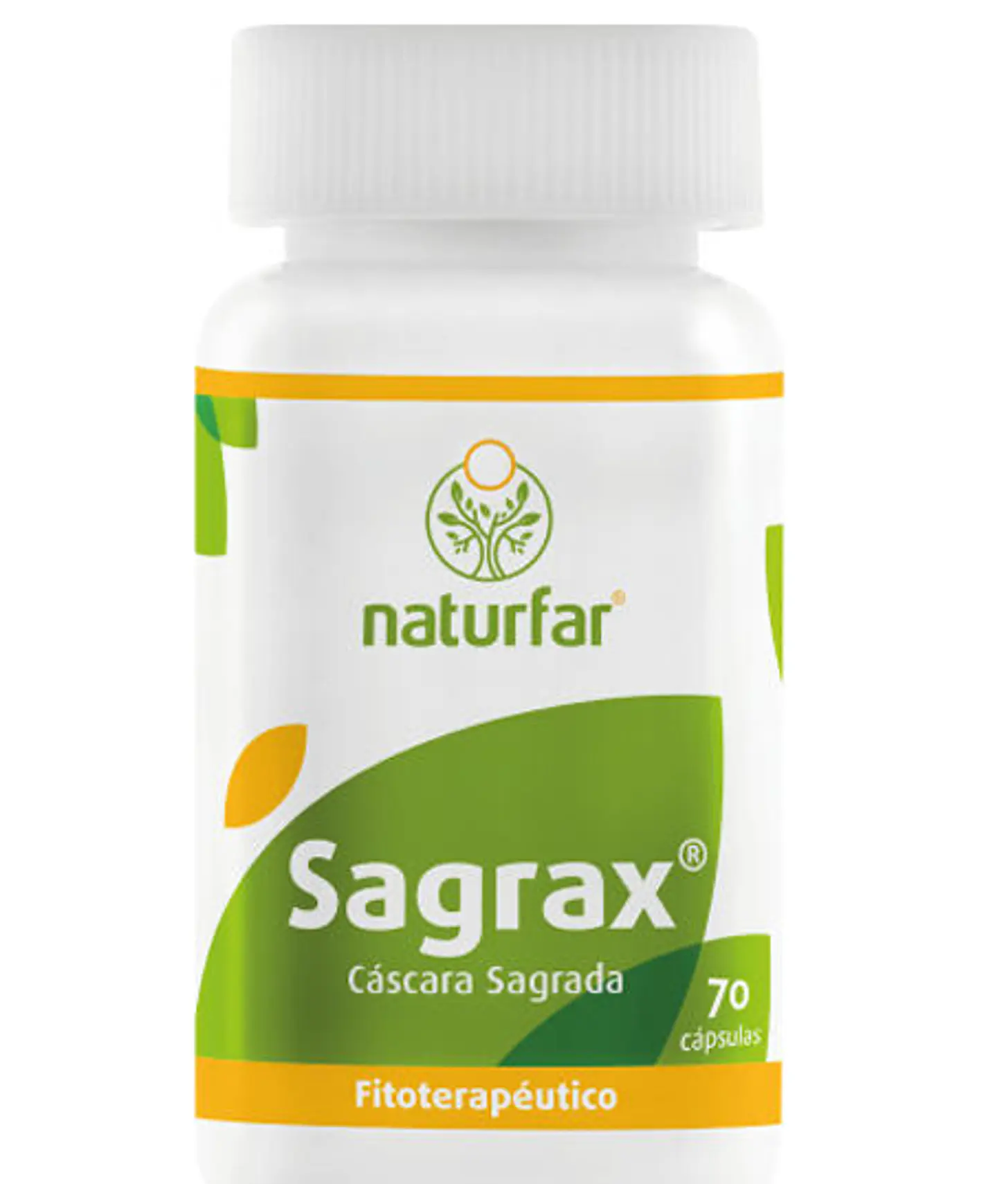 Cascara Sagrada Sagrax 70 Capsulas Laboratorios Naturfar 1