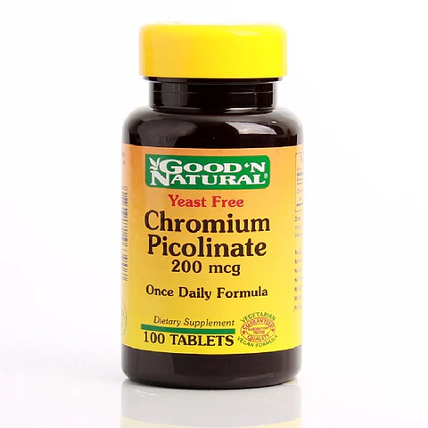 Chromium Picolinate 200Mcg 100Tabletas Good Natural