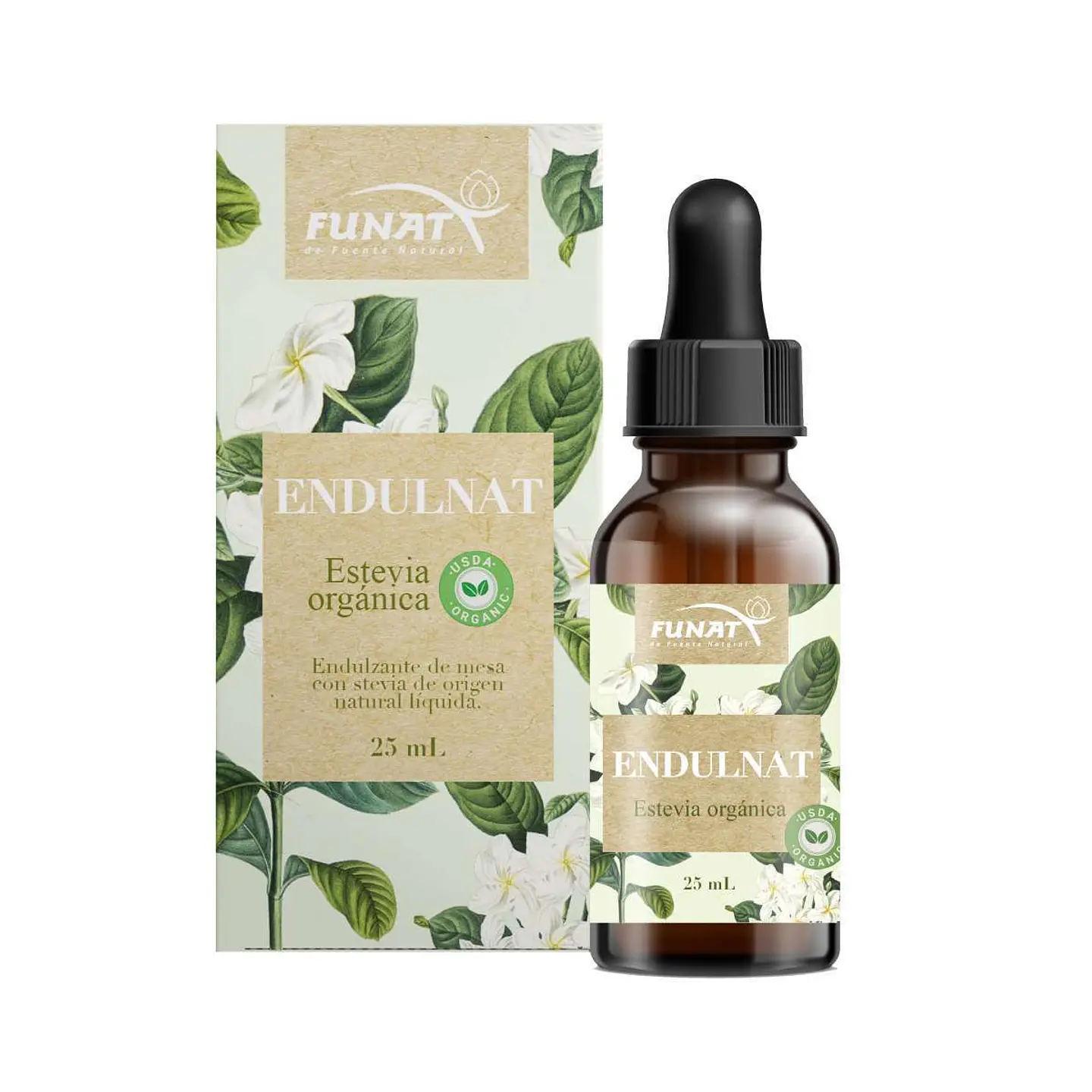 Stevia En Gotas Edulnat 25 Ml Laboratorios Funat 1