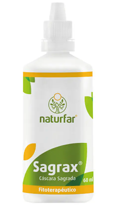 Cascara Sagrada Sagrax Extracto 60 Ml Laboratorios Naturfar