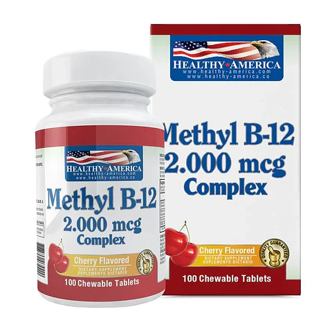 Methyl B 12 2000Mcg 100Sublingual Micr Healthy America
