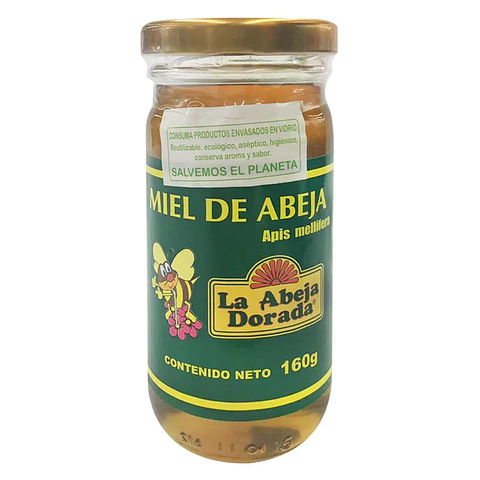 Miel De Abejas 160G Productos El Dorado