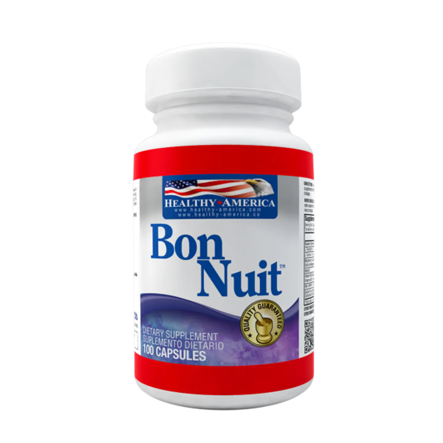 Bon Nuit (Promotes Resful Sleep) 100Capsules Healthy America 1