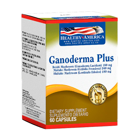 Ganoderma Plus 60 Capsules Healthy America