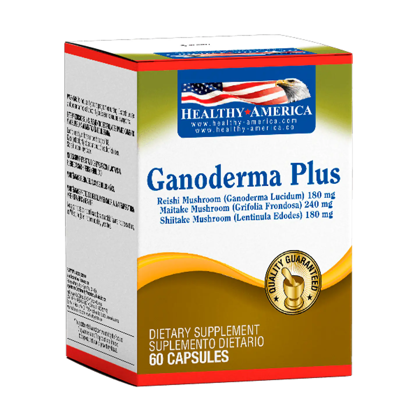 Ganoderma Plus 60 Capsules Healthy America 1