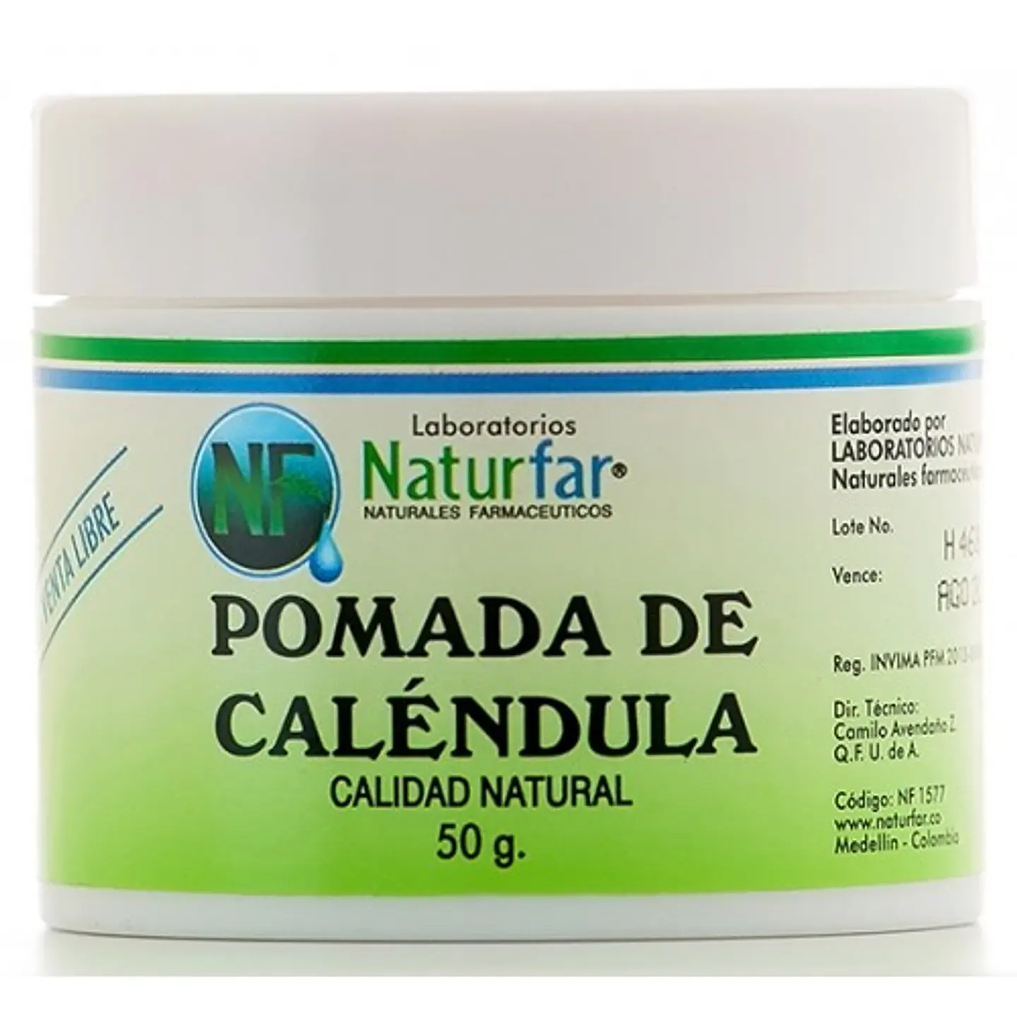 Calendula Ointment 50g Naturfar Laboratories 1