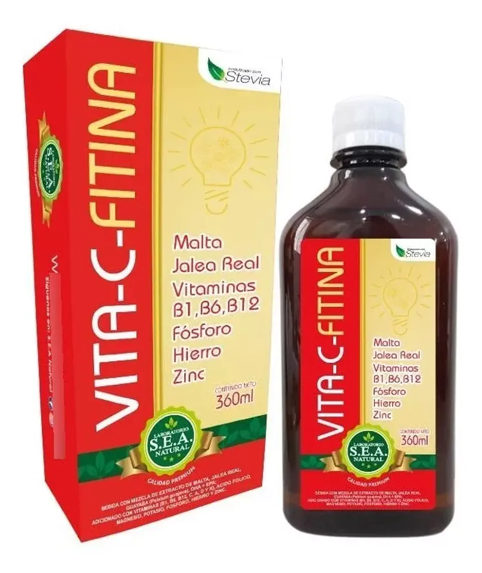 Vita C Fitina Drink 360Ml Sea Natural 1