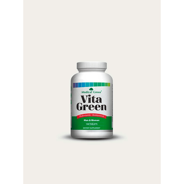 Vitagreen 100 Tabletas Medical Green