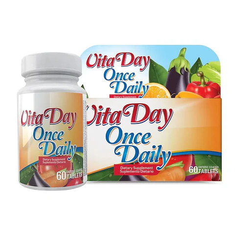 Vitaday 1 Once A Day 60 Tabletas Healthy America