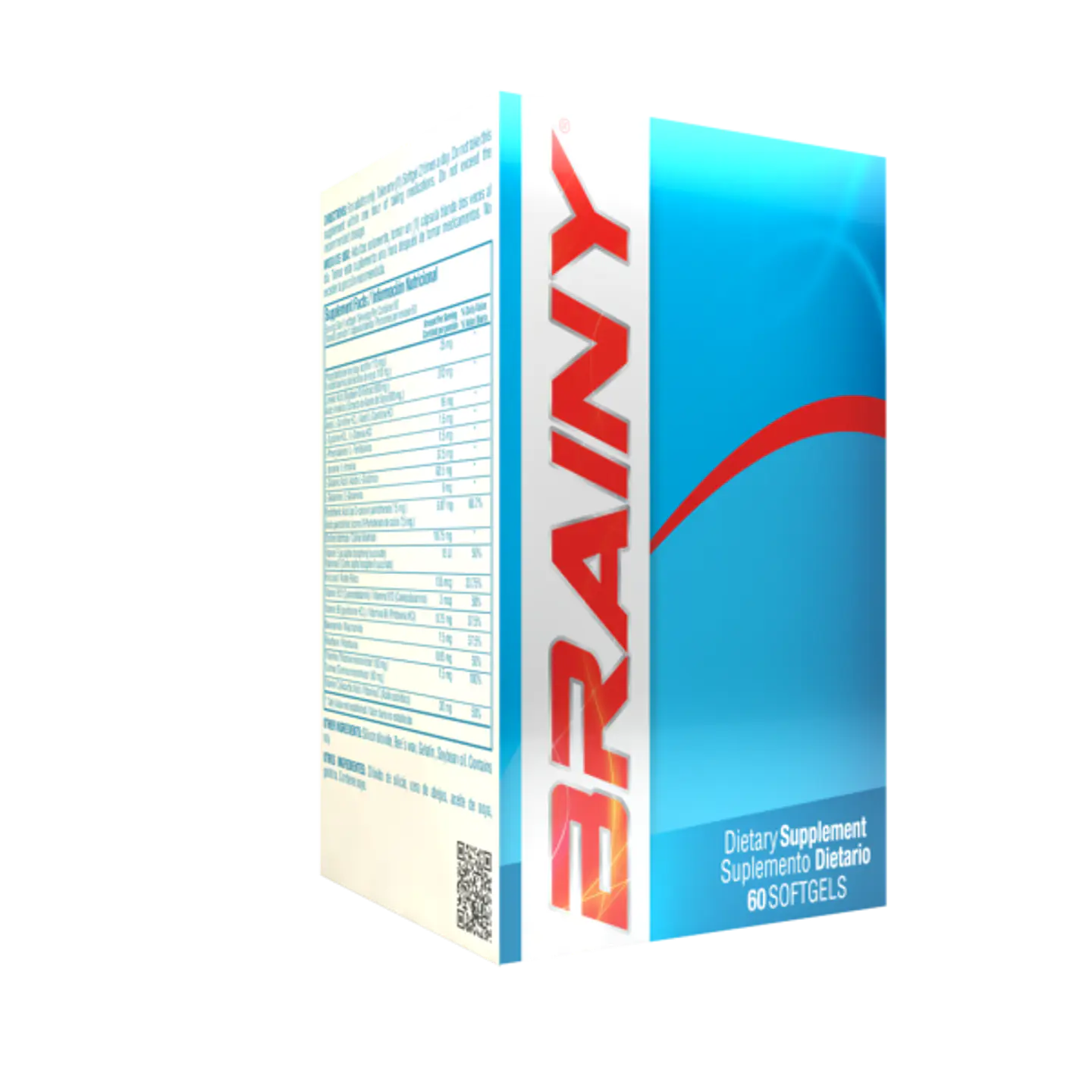 Brainy 60Softgels Blister Healthy America 1