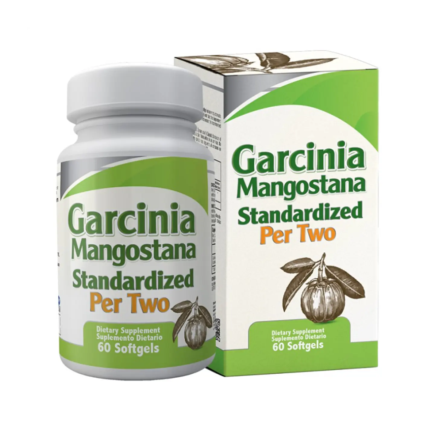 Garcinia Mangostana Standardized 60 Softgels Healthy America 1