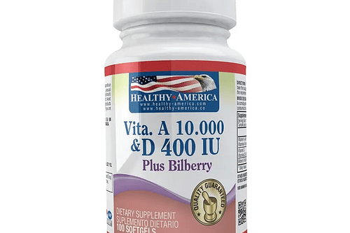 Vitamin A 10000Iu Vitamin D 400Iu Plus Healthy America