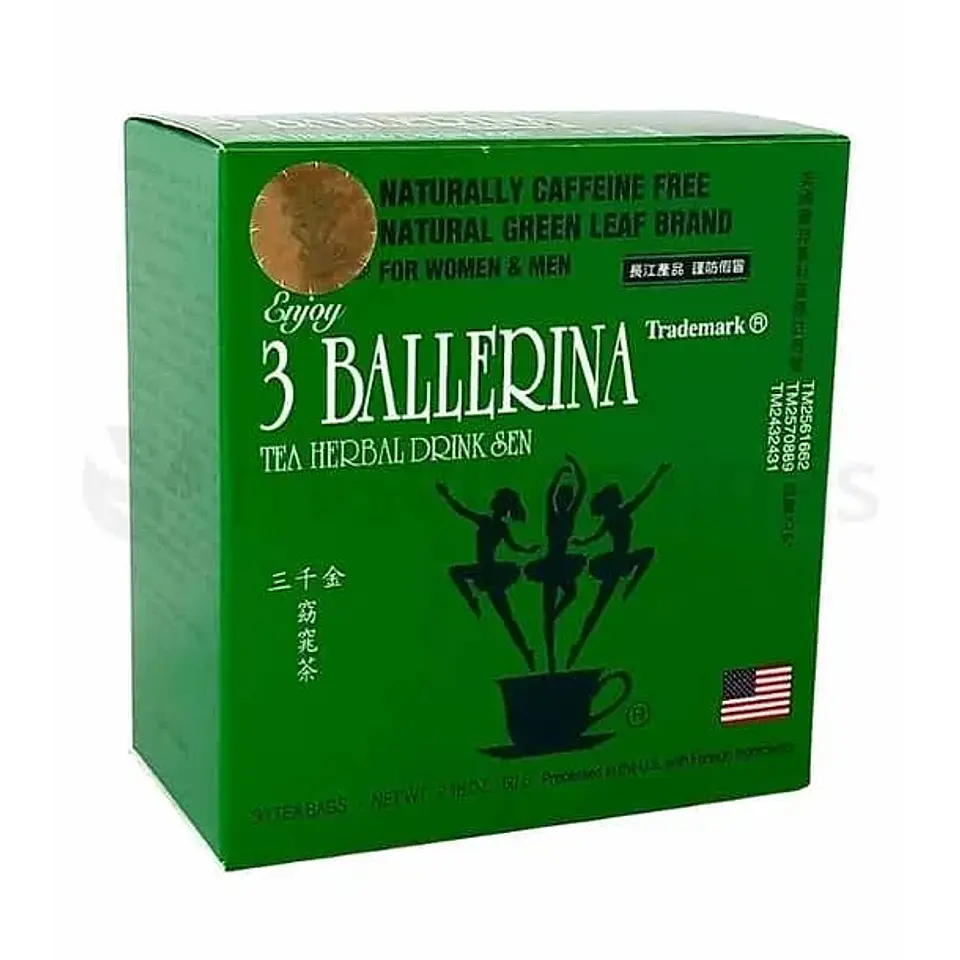 Te 3 Ballerina Herbal 30 Sobres 1