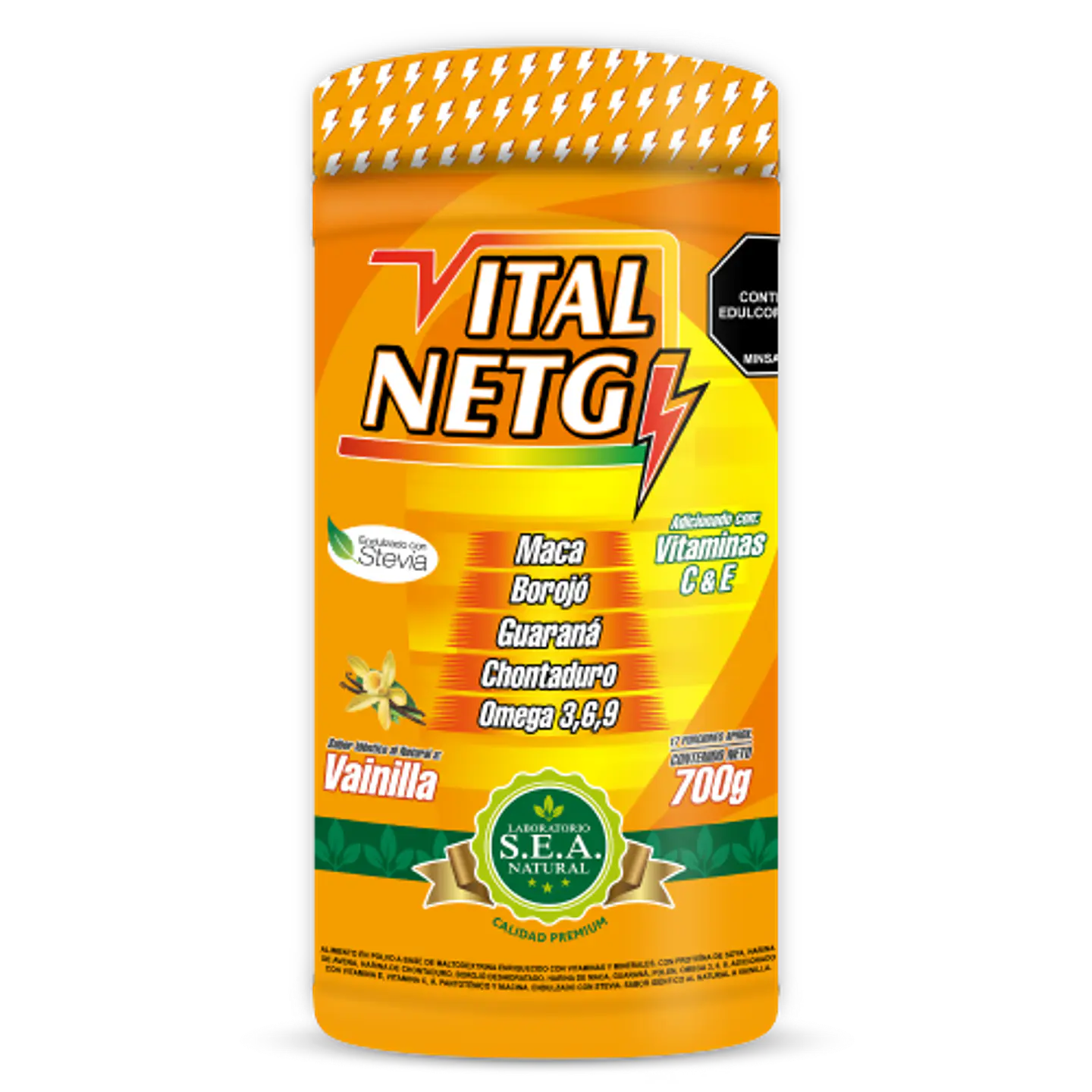 Vital Enetgy Polvo 700G Sea Natural 1
