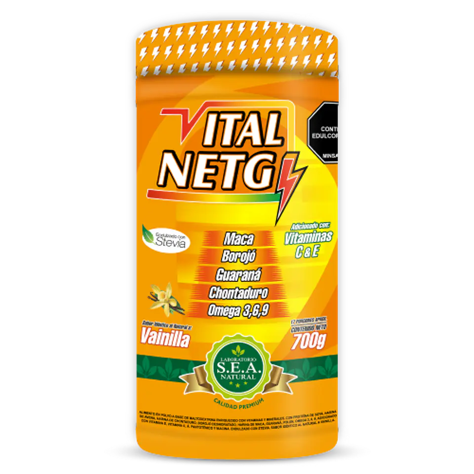 Vital Enetgy Polvo 700G Sea Natural 1