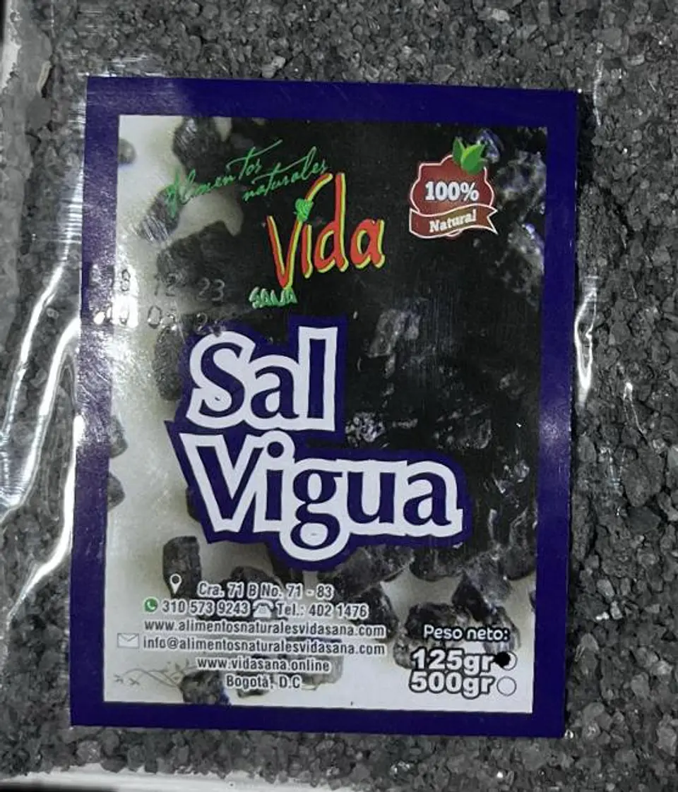 Sal Vigua 125G Alimentos Naturales Vida Sana 1