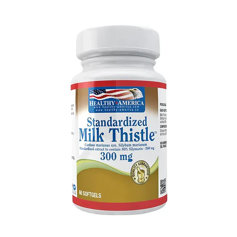 Milk Thisthle 300Mg 60Softgels Healthy America