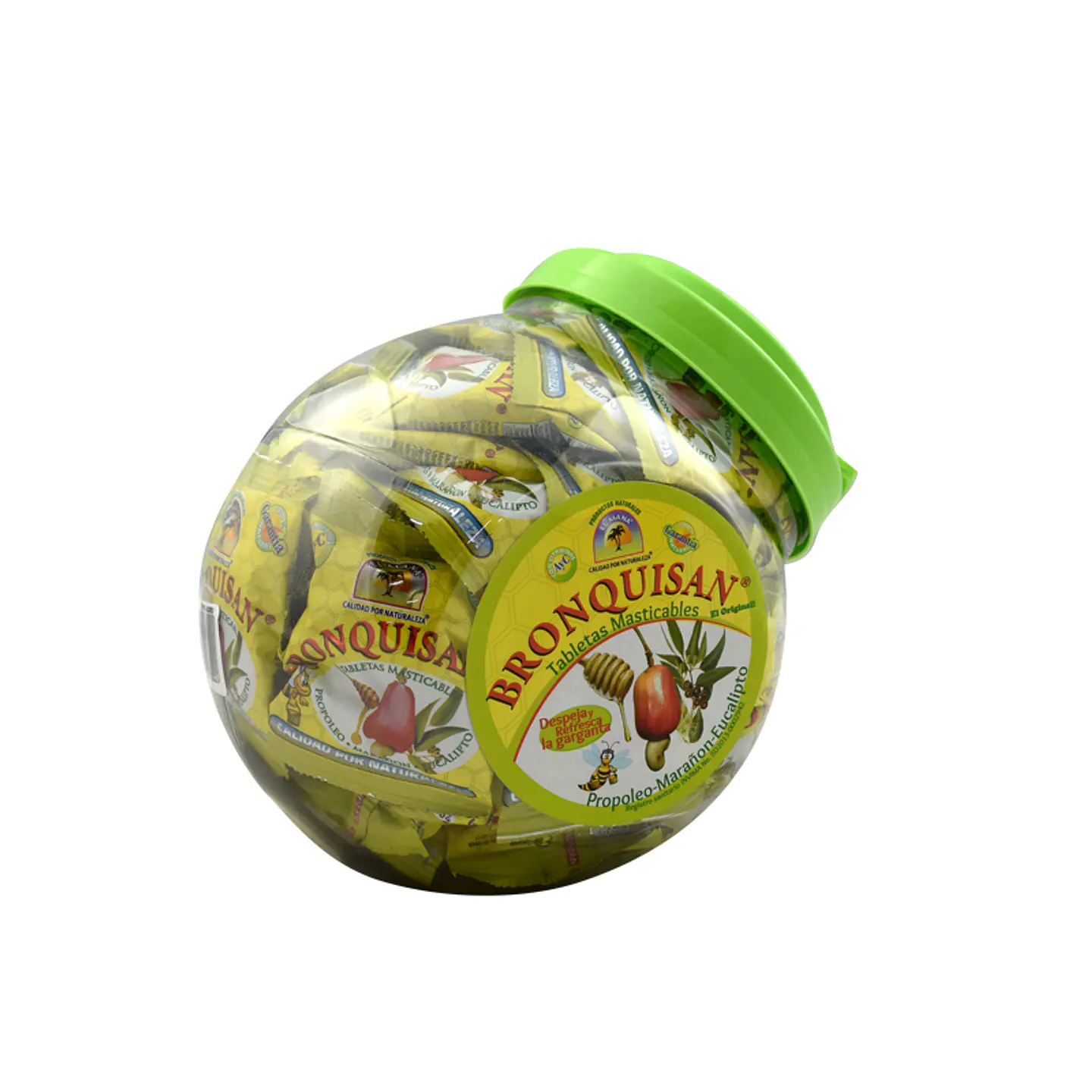 Bronquisan Bombonera 60Pastillas El Mana 1