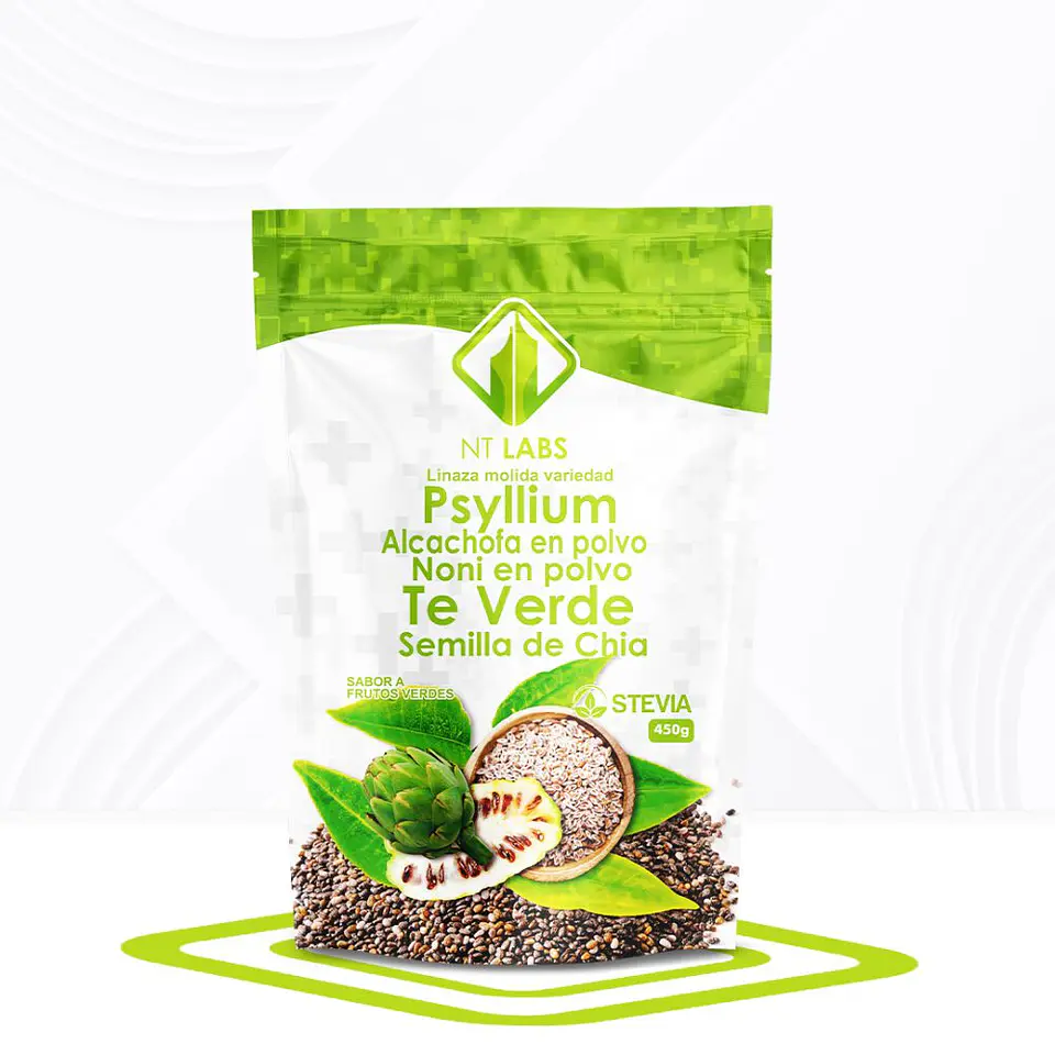 Linaza Psyllium Tverde 450G Bolsa Nt Labs 1