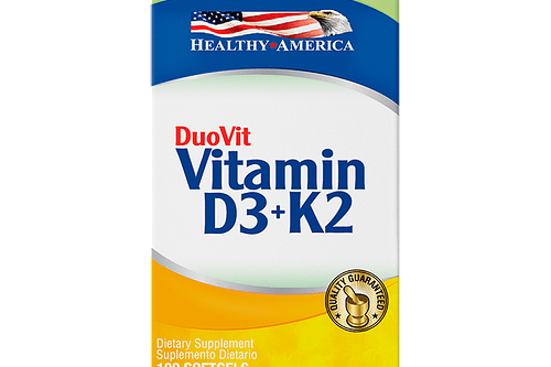 Duovit Vitamin D3 K2 100Softgels Healthy America