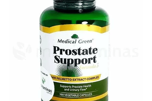 Prostate Support 100 Capsulas Medical Green